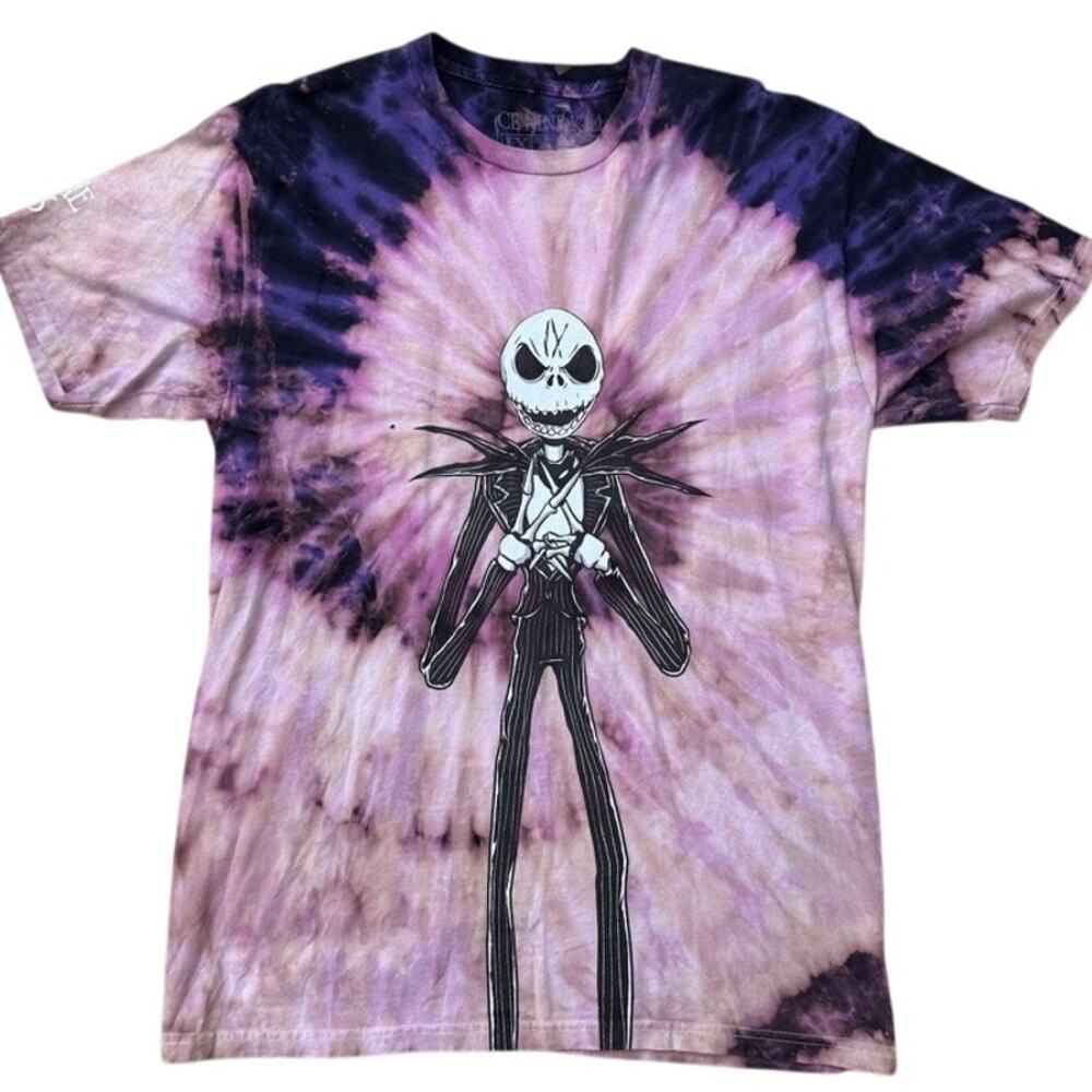 Ice Nine Kills Nightmare Before Christmas Jack Skellington Tie Dye Shirt Medium